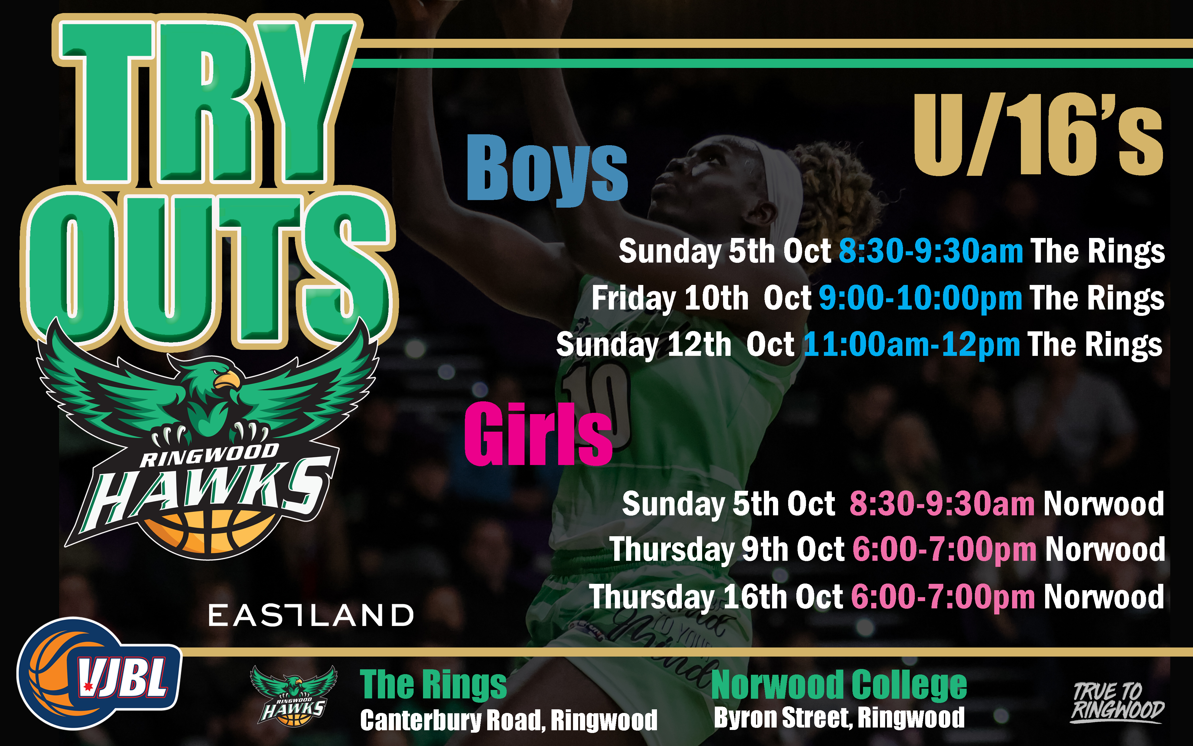 2025 26 Tryouts Under 16