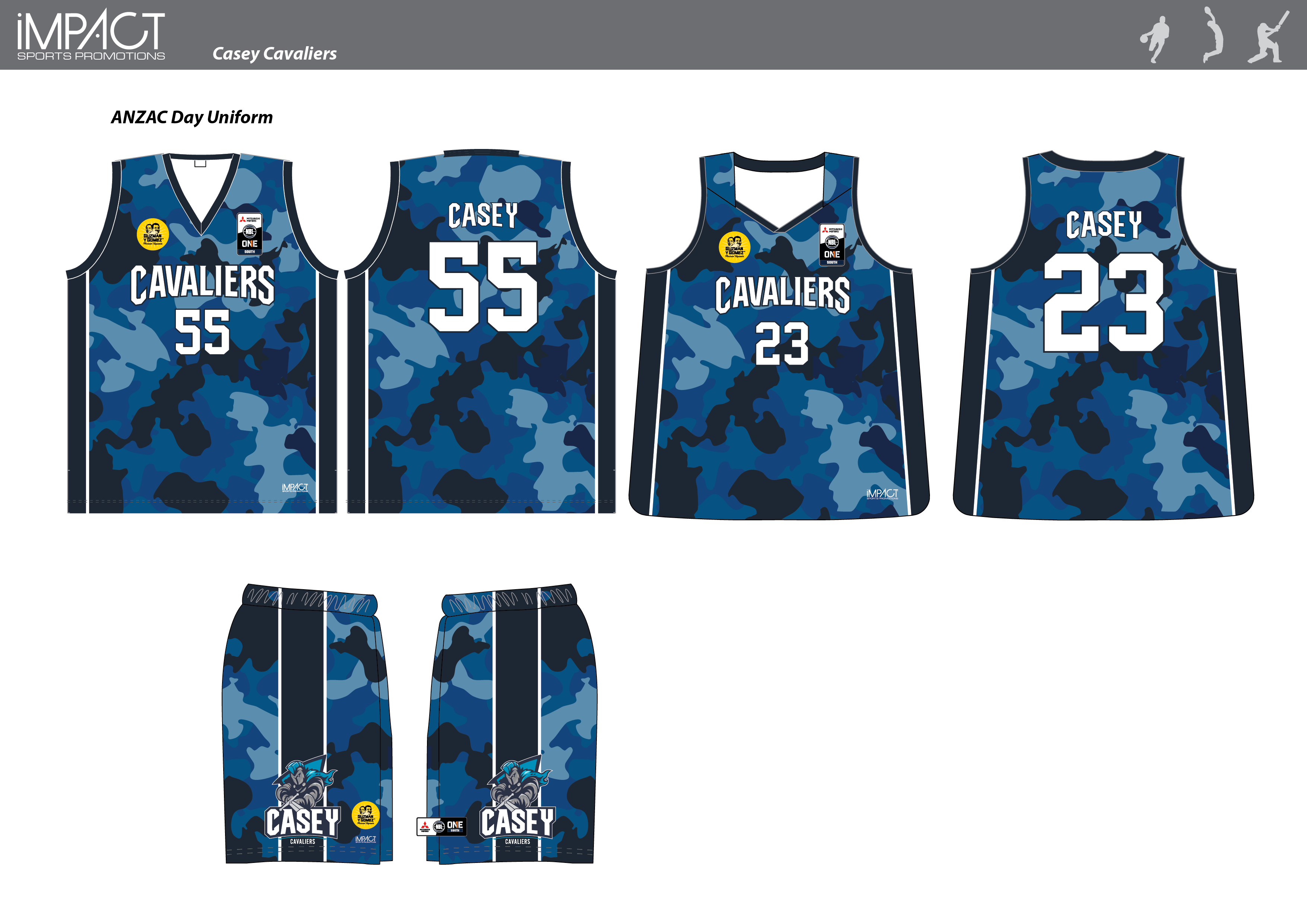 Celebrating ANZAC spirit with NBL1 jerseys