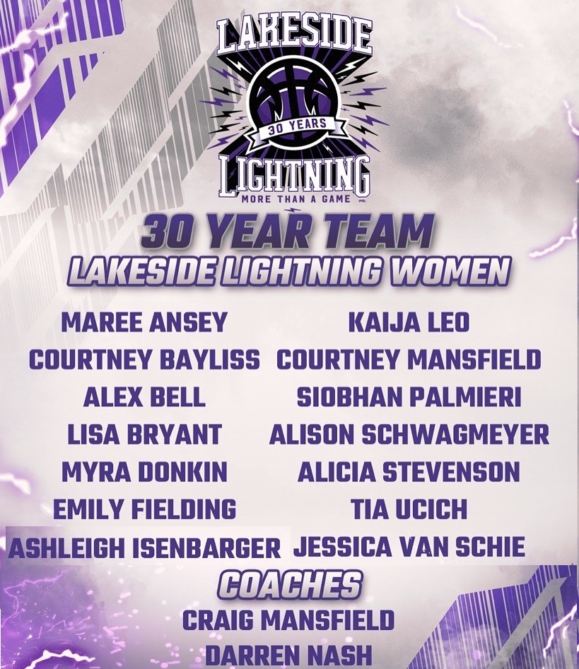Lightning30yearteam Women