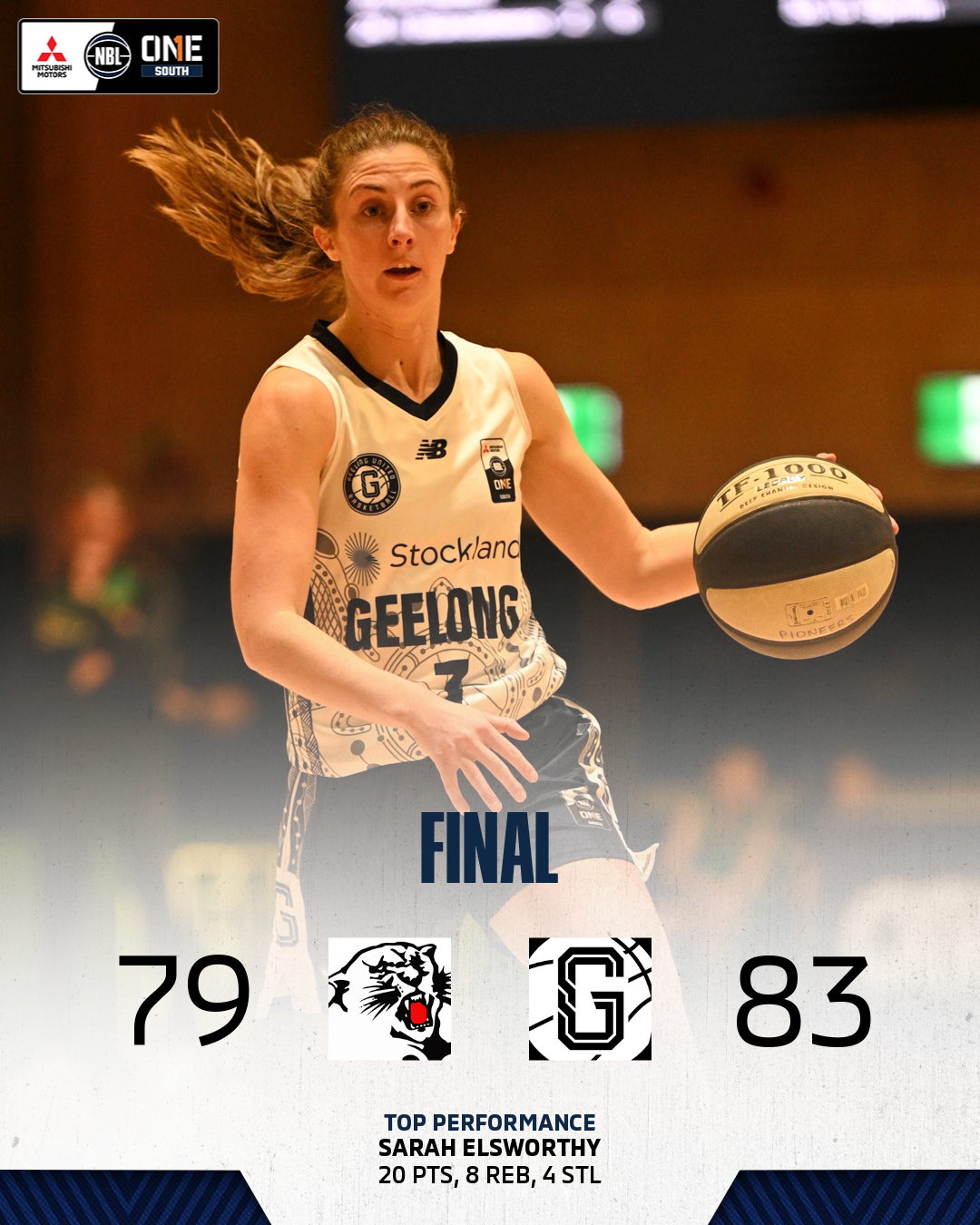 Nbl1   Top Performence 2024   West Graphic   Sarah Elsworthy, Eltham Vs Geelong   4x5 (png)